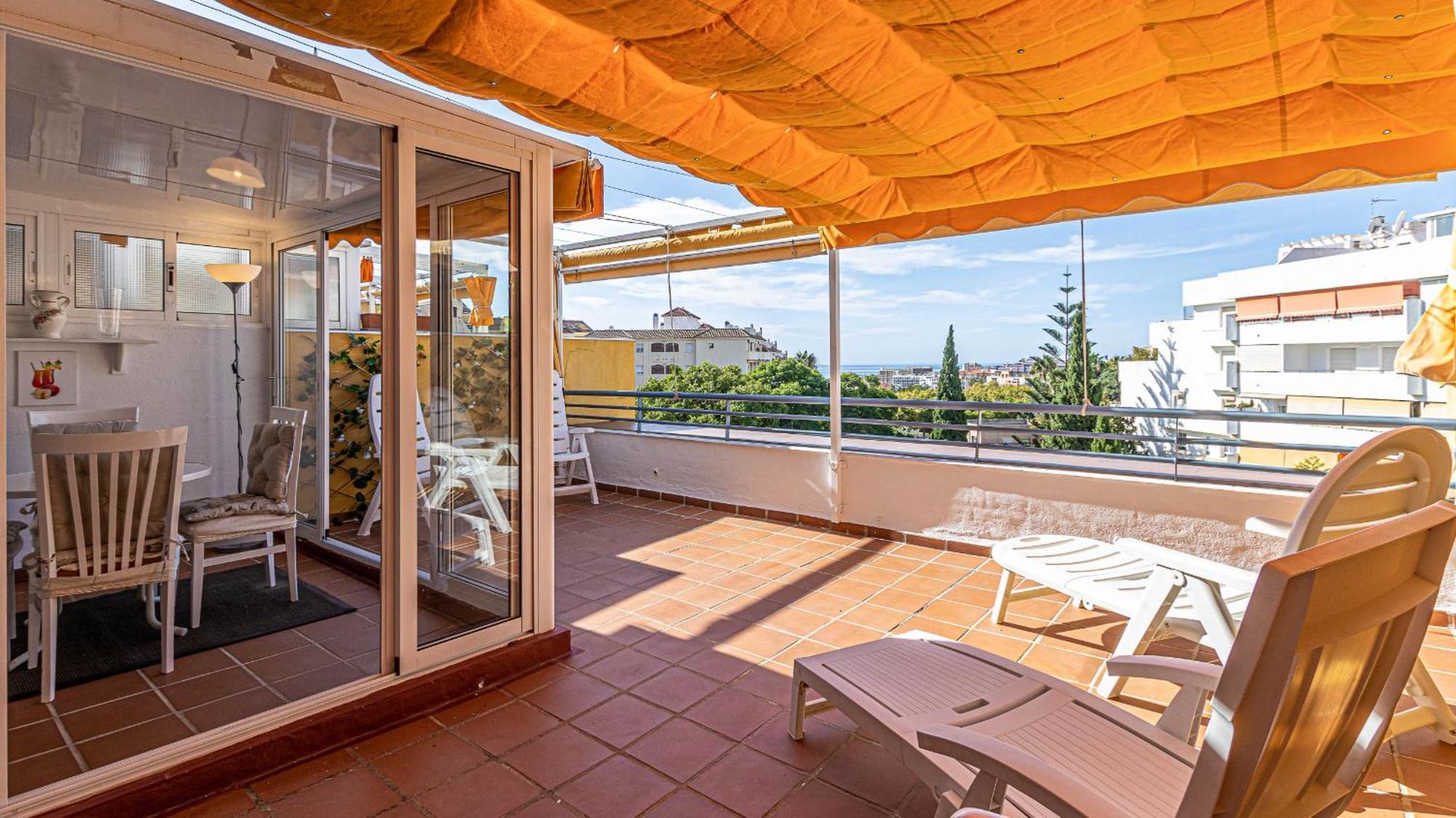 797 Holiday Rentals - Piso Para 4 Con Amplia Terraza Al Jardin Y Al Mar Benalmádena Dış mekan fotoğraf